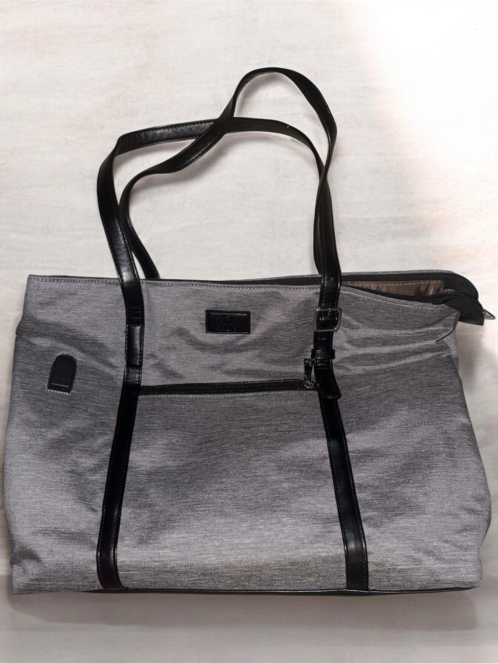 Tote Bag with Black Trim